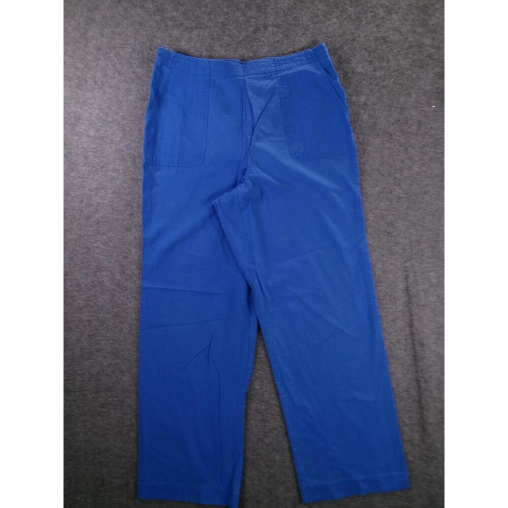 Alfred Dunner Pants Womens 12 Blue Classic Capsule Everyday Casual Relaxed Fit - Picture 2 of 13